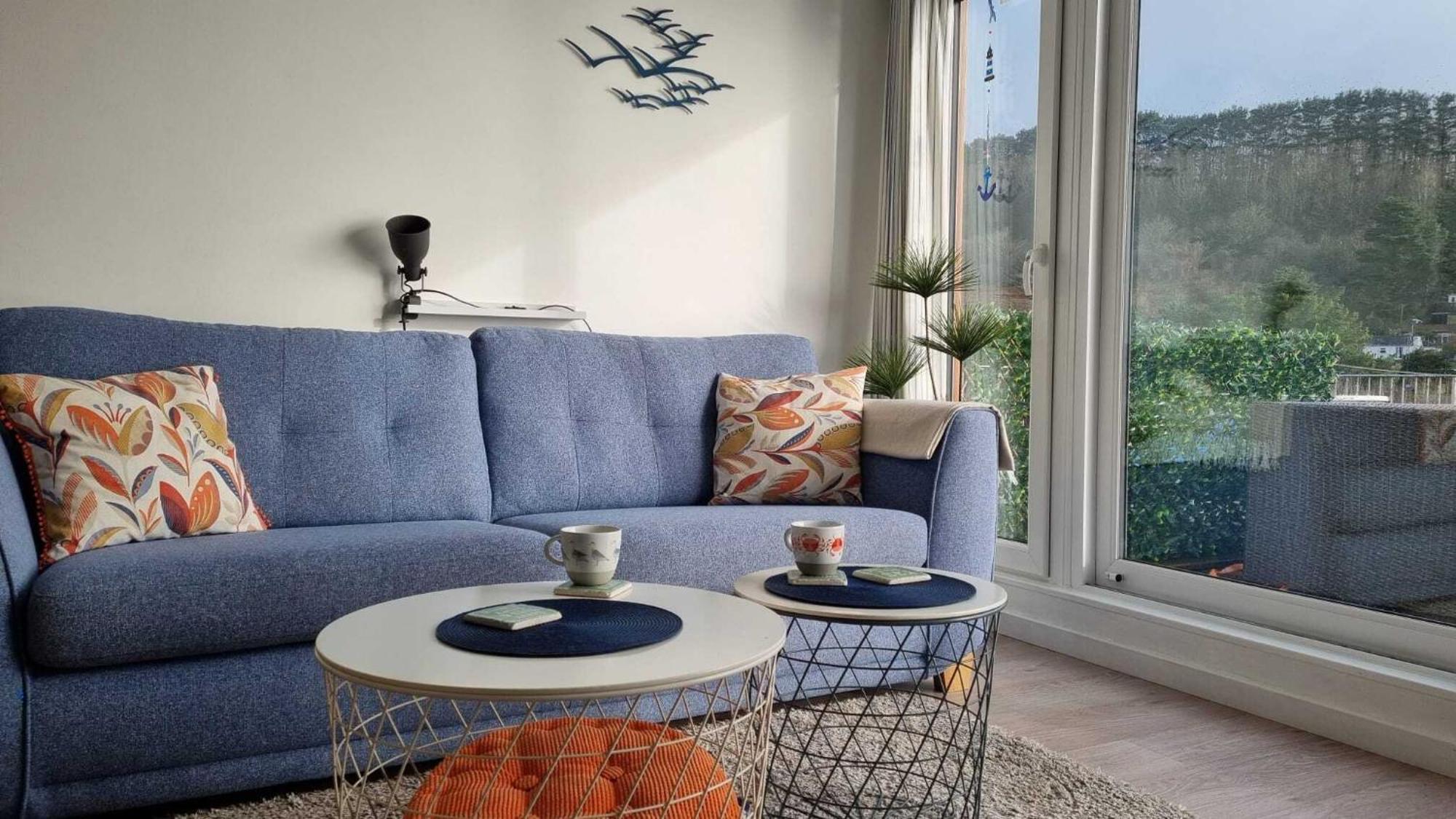 May View - Luxury Sea View Apartment - Millendreath, لوي المظهر الخارجي الصورة
